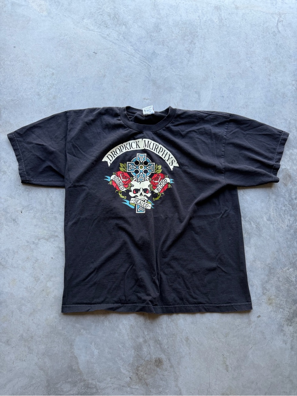 Men’s XXL Heavyweight Dropkick Murphys Band T Shirt